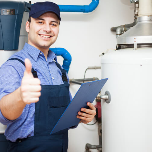 Water heater installation 