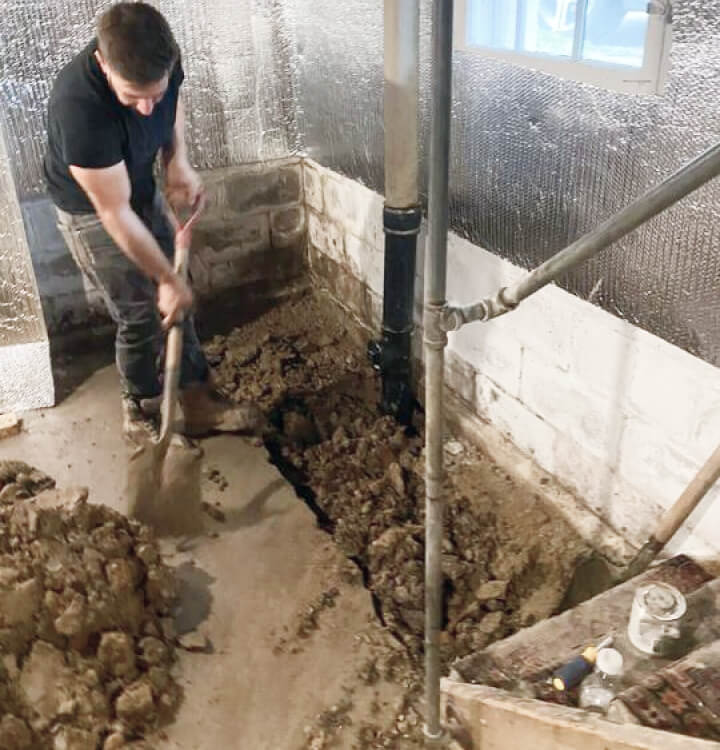 Main Drain Dig