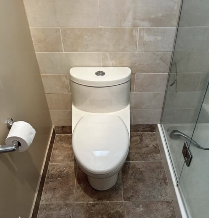Toilet installation