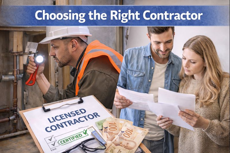 choosing the right contractor