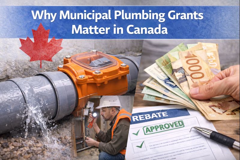 municipal plumbing grants in canada