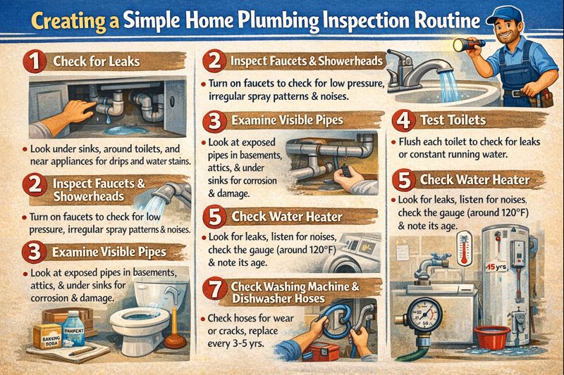 Simple Home Plumbing Inspection Routine