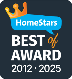 Maple leaf ang haeting best aword winner 2021 HomeStars