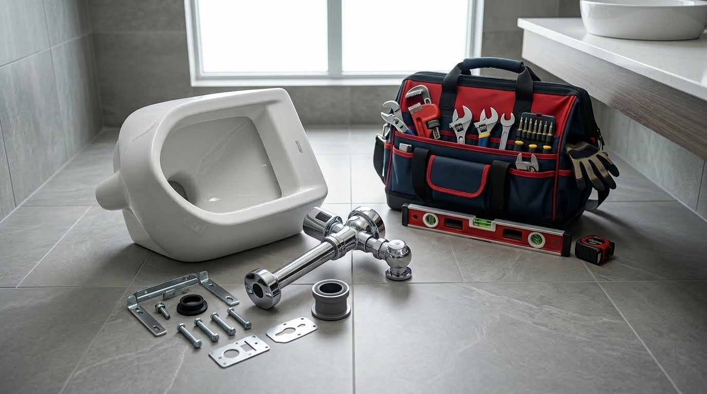 Toilet installation