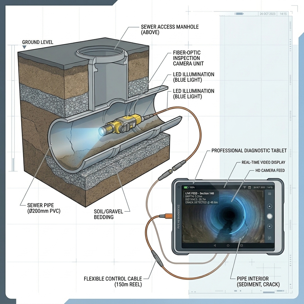 Toilet diagram with labeled components