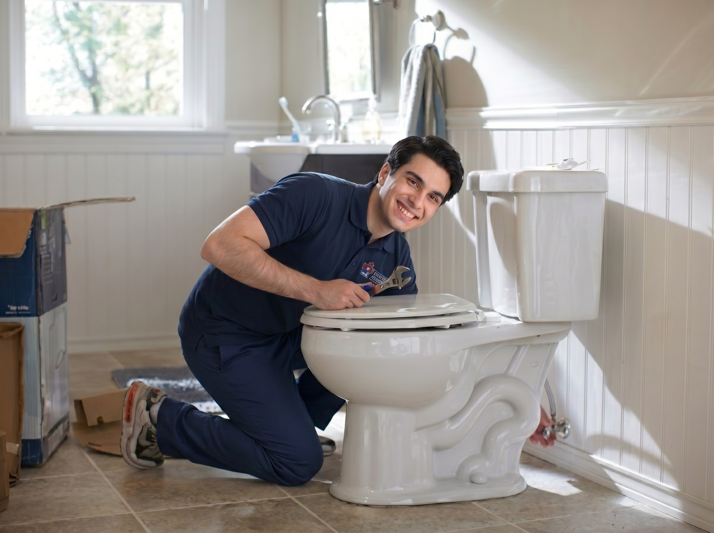 toilet clogged